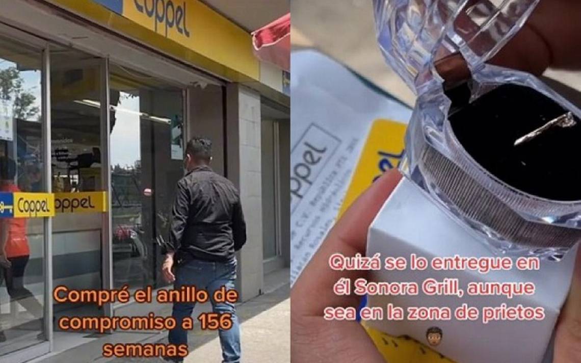 Todo sea por amor Hombre compra anillo de compromiso en Coppel y